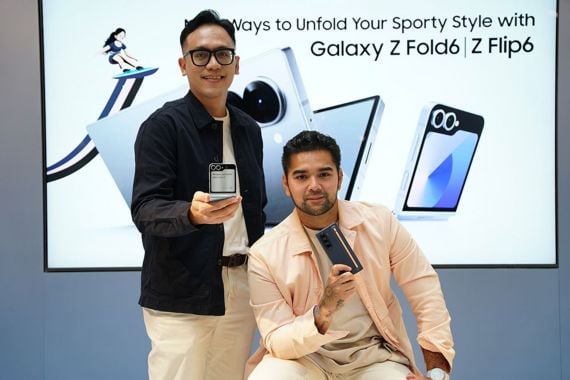 Aero Aswar Ungkap Pengalaman Baru Pakai Galaxy Z Fold6 - JPNN.COM