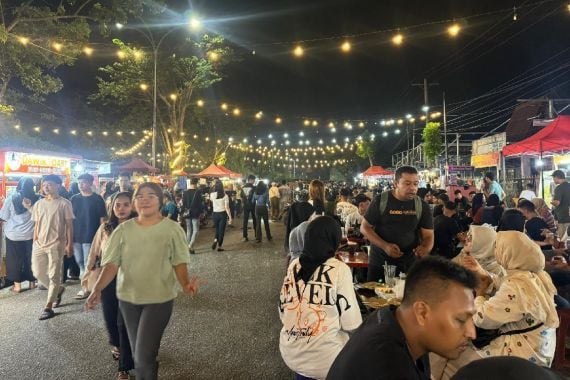 Riau Bhayangkara Run: Wisata Kuliner di Pekanbaru Ramai Pengunjung - JPNN.COM