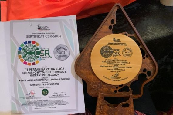 Pertamina Patra Niaga SHAFTHI Raih Penghargaan di Ajang Nusantara CSR Awards 2024 - JPNN.COM