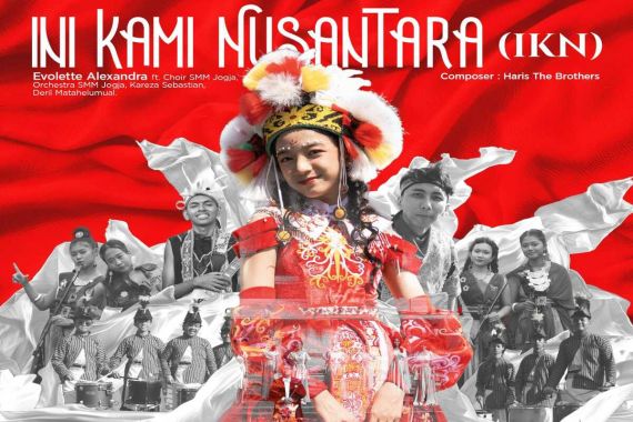 Evolette Nyanyikan IKN, Sebuah Lagu Nasional Baru untuk Indonesia - JPNN.COM