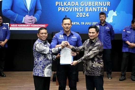 Pilgub Banten, Demokrat Dukung Andra Soni-Dimyati, AHY: Pasangan Saling Melengkapi - JPNN.COM
