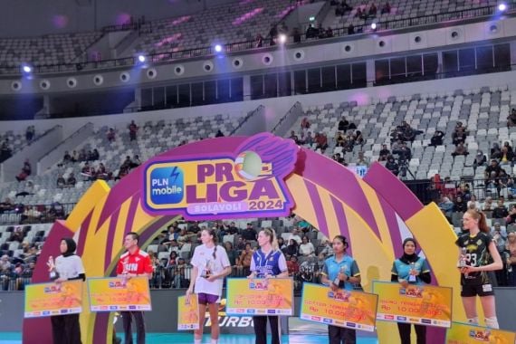 Daftar Peraih Penghargaan Individu PLN Mobile Proliga 2024 Putri: Megawati Pemain Terbaik - JPNN.COM