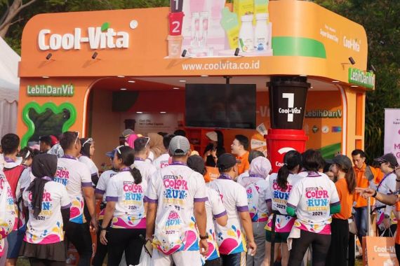 Festival Jakarta Color Run 2024 Bangun Kebiasaan Gaya Hidup Sehat Anak Muda - JPNN.COM