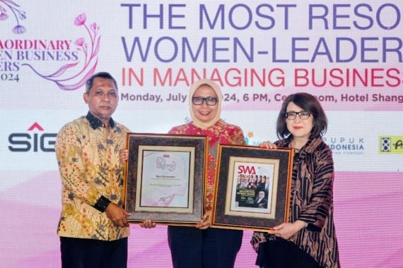 SIG Raih Penghargaan The Most Extraordinary Women Business Leaders 2024 - JPNN.COM