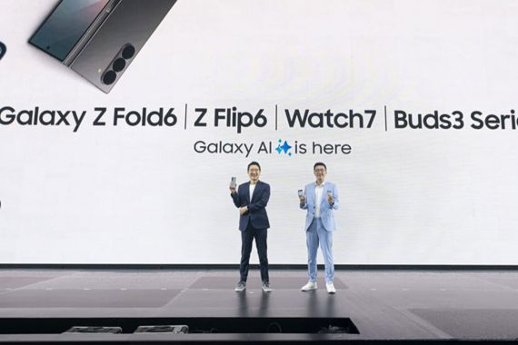 Samsung Luncurkan Galaxy Z Fold6 dan Flip6, Para Selebriti Pasti Menyukainya - JPNN.COM