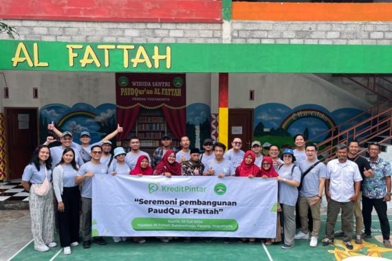 Kredit Pintar Revitalisasi Bangunan Sekolah PAUDQu Al-Fattah di Yogyakarta - JPNN.COM