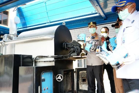 Polres Cilegon Musnahkan 30 Kilogram Sabu-Sabu yang Akan Diedarkan ke Jakarta - JPNN.COM