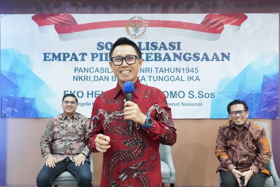 Eko Patrio Sampaikan Nilai Penting Kemerdekaan saat Sosialisasi 4 Pilar Kebangsaan - JPNN.COM