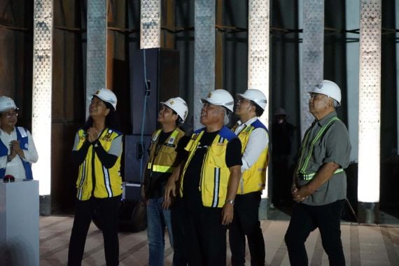 Bilah Terakhir Garuda Terpasang di Istana IKN, Bukti Dedikasi Nyoman Nuarta - JPNN.COM