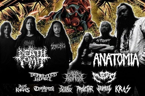 Anatomia Hingga Death Vomit Siap Beraksi di Metal Attack Festival 2024 - JPNN.COM