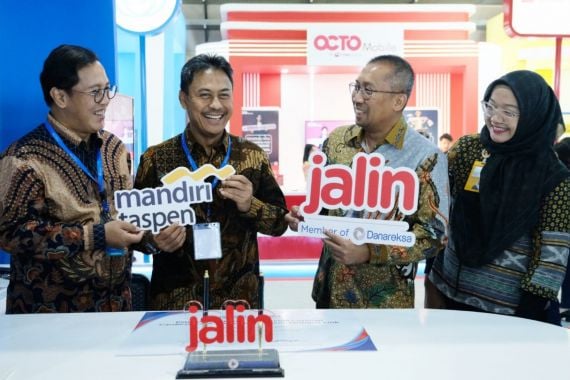 Bank Mandiri Taspen dan Jalin Hadirkan Layanan Penarikan Tunai & QRIS Acquirer - JPNN.COM