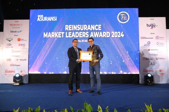 Indonesia Re Raih Penghargaan Prestisius di Ajang Insurance Market Leaders Awards 2024 - JPNN.COM