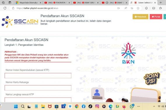 Pendaftaran CPNS 2024 & PPPK Sudah Dibuka? Honorer kok Bisa Bikin Akun SSCASN - JPNN.COM