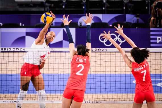 China Tumbang, Turki Masuk Semifinal Voli Putri Paris 2024, Bersejarah! - JPNN.COM