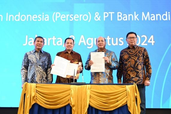 Bank Mandiri dan Pelindo Perkuat Kemitraan dalam Mendorong Pengembangan Infrastruktur - JPNN.COM