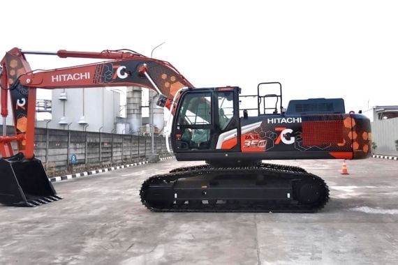 Hexindo Hadirkan Ekskavator Hidraulik ZAXIS-7G dengan Desain Spesial - JPNN.COM