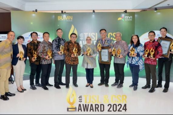 Pupuk Kaltim Raih 4 Penghargaan TJSL & CSR Award 2024 - JPNN.COM