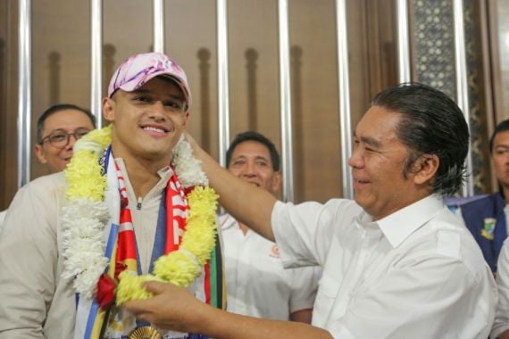 Mewakili Banten, Rizki Juniansyah Bersiap Untuk PON 2024, Target Medali Emas - JPNN.COM