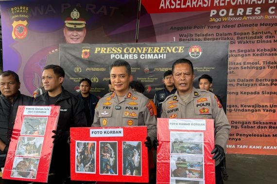 Polisi Tangkap Suami Wanita yang Ditemukan Tewas Terbungkus Selimut di Cimahi, Motifnya Terungkap - JPNN.COM