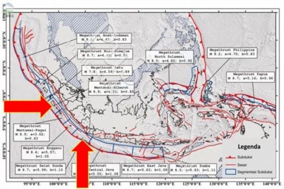 BPBD Minta Warga Tak Panik Soal Potensi Gempa Megathrust - JPNN.COM