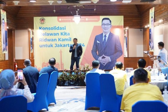 Relawan Kita Dukung Duet Ridwan Kamil-Suswono Berlaga di Pilgub Jakarta 2024 - JPNN.COM