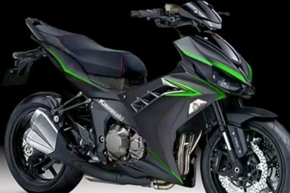 Kawasaki Kembangkan Motor Bebek Sport, Pesaing MX King dan Supra GTR - JPNN.COM