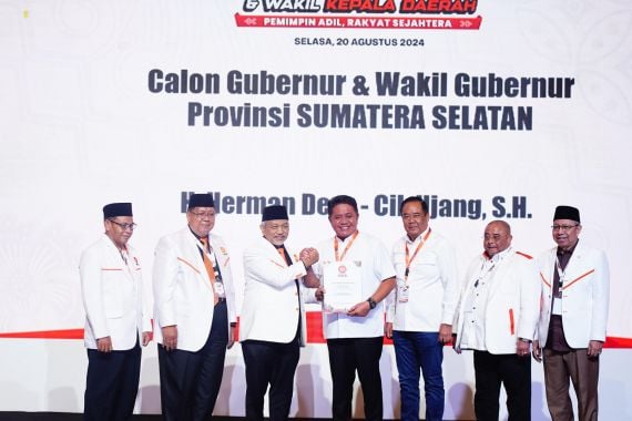 Herman Deru-Cik Ujang Resmi Terima B1KWK PKS untuk Pilgub Sumsel - JPNN.COM