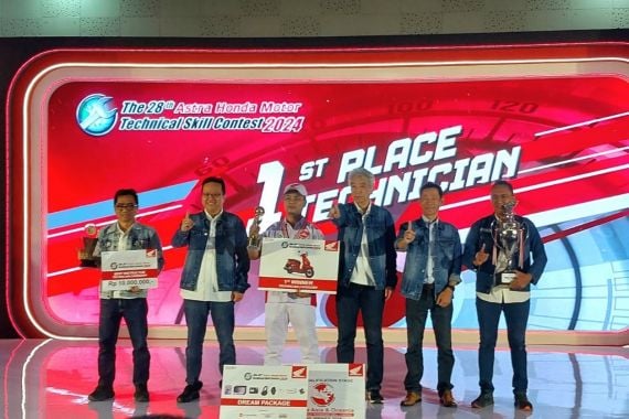 AHM TSC 2024 Sukses Digelar, Teknisi Astra Motor Sumsel Raih Gelar Kampiun - JPNN.COM