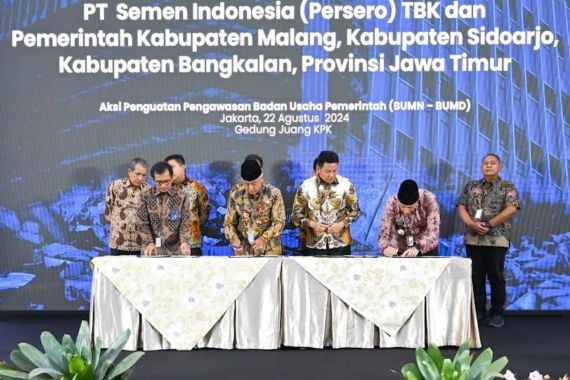 Strategi Nasional Pencegahan Korupsi Fasilitasi Kolaborasi SIG & Pemkab dalam Pengelolaan Sampah - JPNN.COM