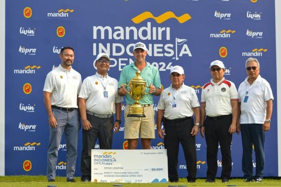 Dramatis, Steve Lewton Juarai Mandiri Indonesia Open 2024 - JPNN.COM