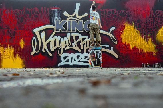 Festival Graffiti Internesional IV: King Royal Pride 2024 Cetak Rekor MURI - JPNN.COM