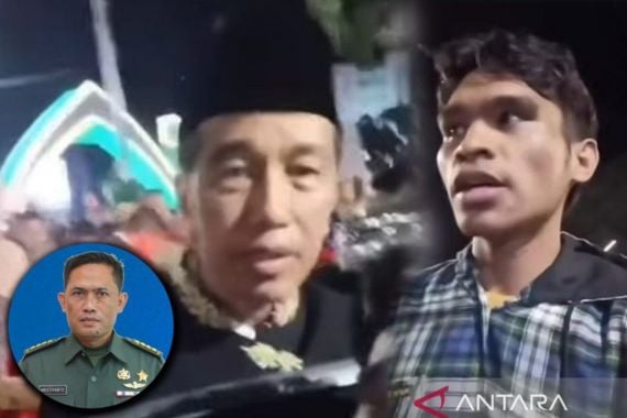 Pria yang Menerobos Paspampres Ini Dianggap Membahayakan Keselamatan Presiden Jokowi - JPNN.COM