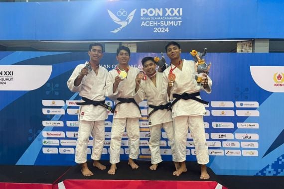 Atlet Judo Polri Sumbang Emas Untuk Bali di PON XXI Aceh-Sumut - JPNN.COM