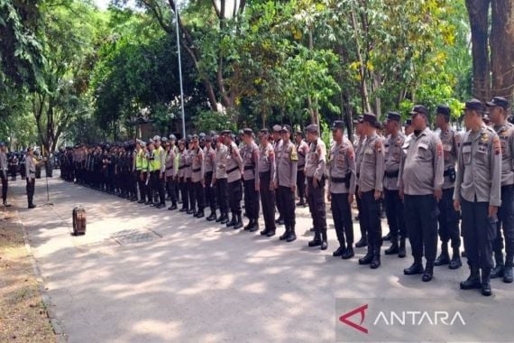 Ratusan Personel Gabungan Disiapkan Untuk Pengamanan Laga PSS Sleman Vs Borneo FC - JPNN.COM