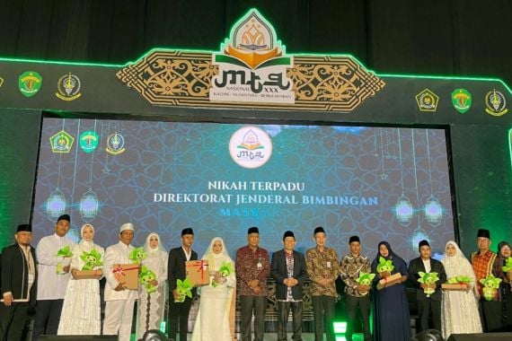 Nikah Terpadu Meriahkan Rangkaian Acara MTQN ke-30 di Kaltim - JPNN.COM