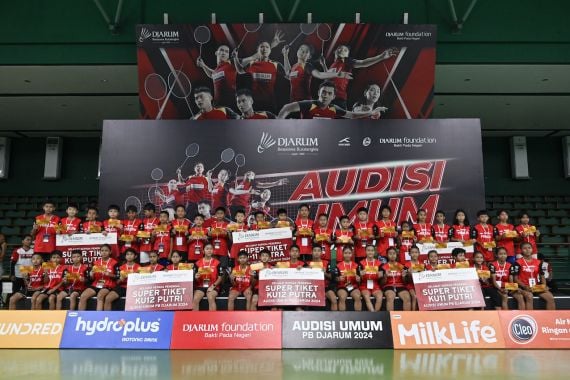 46 Peserta Audisi Umum PB Djarum 2024 Raih Super Tiket - JPNN.COM