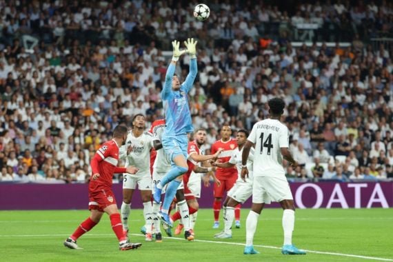 Real Madrid Vs Stuttgart 3-1: Kalau Bukan Courtois, Entahlah - JPNN.COM