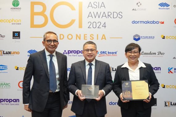 Lagi, Paramount Land Raih Top 10 Developers di BCI Asia Awards 2024 - JPNN.COM