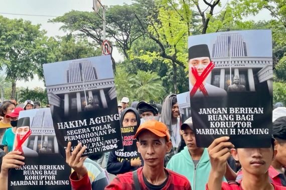 Aksi Tolak PK Mardani Maming: Hakim Ansori Tidak Memiliki Visi Pemberantasan Korupsi - JPNN.COM