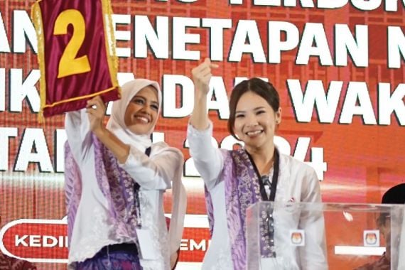 Dapat Nomor Urut 2 di Pilkada Kota Kediri, Feronica: Mencerminkan Sunnatullah - JPNN.COM