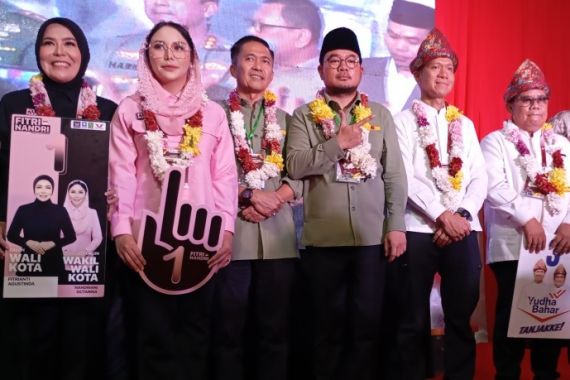 Pilwako Palembang: Fitrianti-Nandriani Nomor Urut 1, Ratu Dewa-Prima 2, & Yudha-Bahar 3 - JPNN.COM