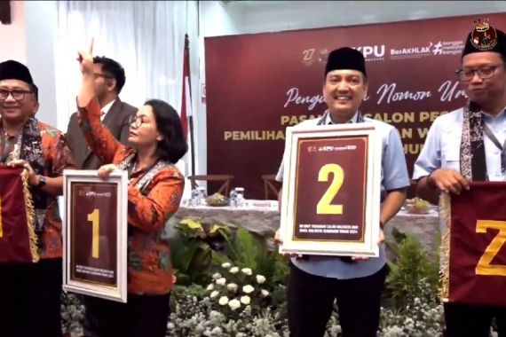 Pilwakot Semarang 2024: Agustina-Iswar Nomor Urut 1, Yok-Joss Nomor Urut 2 - JPNN.COM