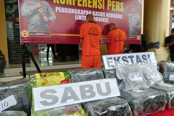 Polres Serang Gagalkan Penyelundupan Narkoba Senilai Rp 30 Miliar - JPNN.COM