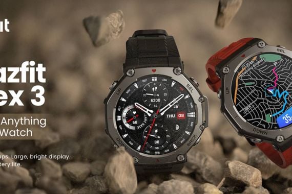 Amazfit Luncurkan T-Rex 3: Ajak Para Petualang Miliki Smartwatch dengan Integrasi AI - JPNN.COM