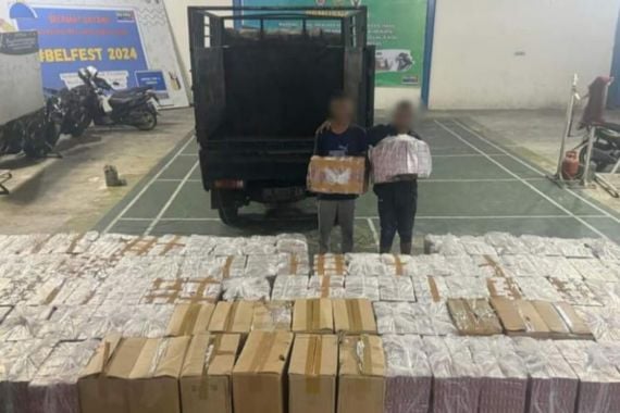 Operasi Gempur Bea Cukai Langsa Menindak 1,6 Juta Batang Rokok Tanpa Pita Cukai - JPNN.COM