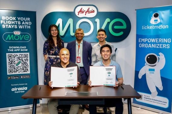 AirAsia MOVE dan Ticketmelon Perluas Akses Tiket Event di ASEAN - JPNN.COM