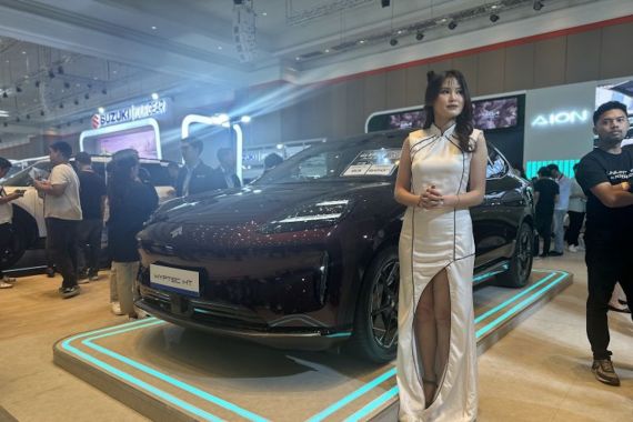 GIIAS Bandung 2024: AION Pamerkan Mobil Listrik Andalan - JPNN.COM