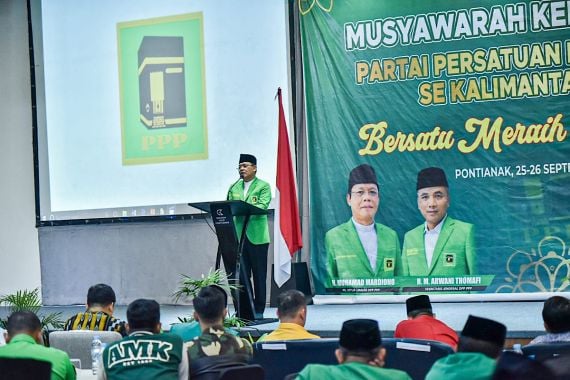 Mardiono Hadiri Mukerwil DPW PPP Kalbar & Matangkan Strategi Pemenangan Pilkada - JPNN.COM