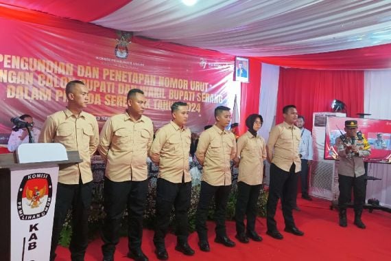 Polres Serang Terjunkan 8 Personel Buat Kawal Cabup-Cawabup di Pilkada 2024 - JPNN.COM