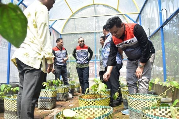 Pertamina Patra Niaga SHAFTHI Luncurkan Greenhouse Sirih - JPNN.COM